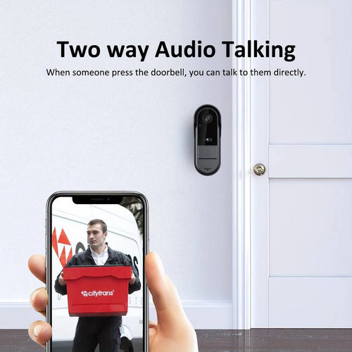 Tuya Smart Wifi Outdoor Wireless Doorbell with Camera Waterproof Visual Intercom HD Night Vision Motion Detector Video Doorbell